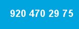 920 470 29 75